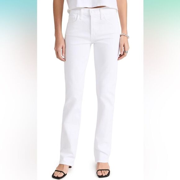 NWT MOTHER Women's The Smarty Pants Skimp Jeans size 33 - Picture 1 of 16